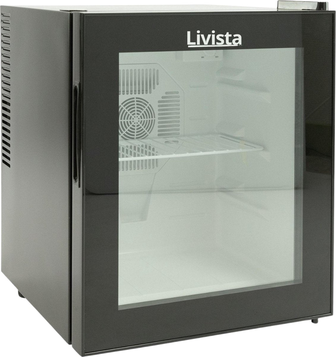 Livista Mini Koelkast - Thermo-elektrisch - 42 Liter - glazen deur - Zwart