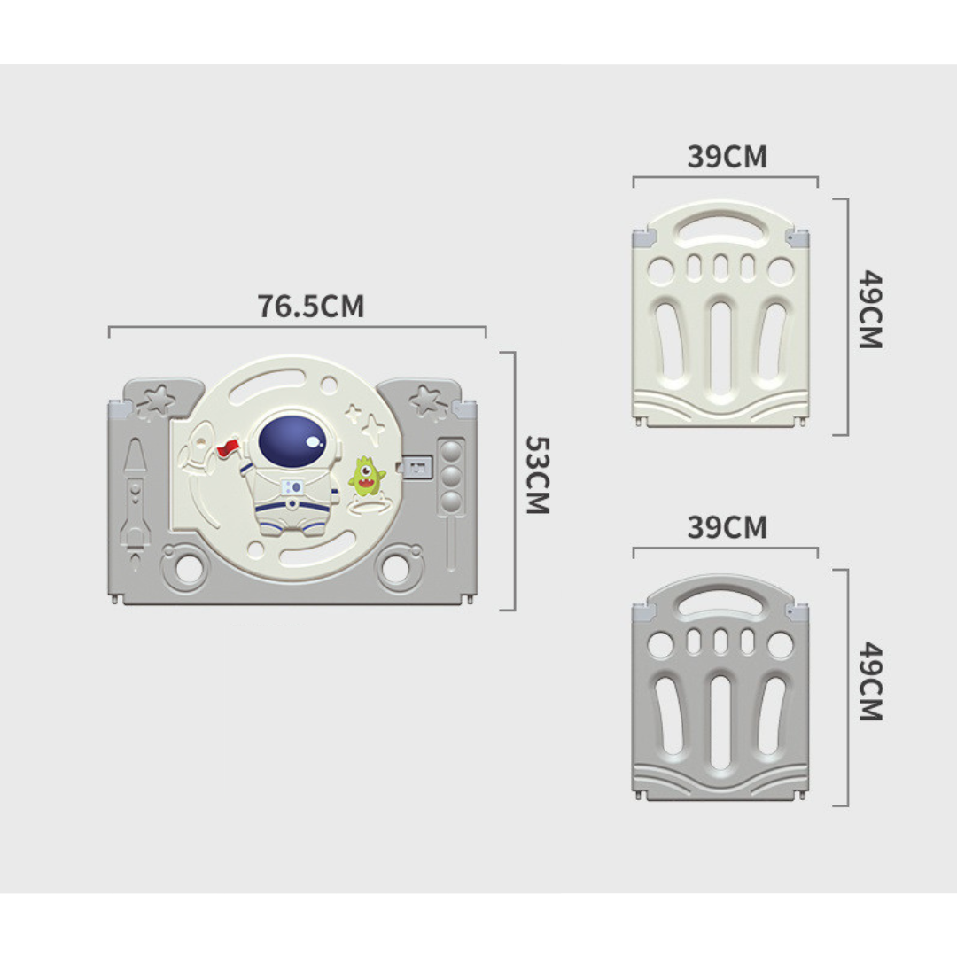 Livista Grondbox Baby –160x153x49cm – 12+2 Panelen – Inklapbare Speelbox – Met Zuignappen – Inclusief Kruipmat & Speelballen – Veilig Kinderbox Playpen