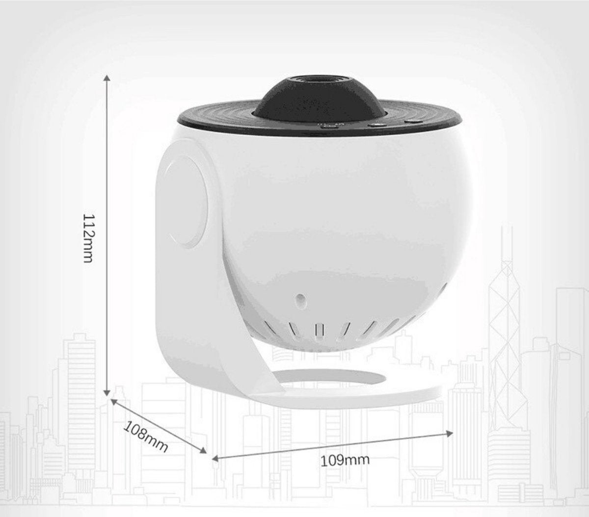 Livista® Wereld Sterrenhemel Projectielamp - 13 Astronomische Filmkaarten - Projecteert tot 26㎡ - Creatieve Nachtlamp - Verjaardagscadeau en Sfeerlamp - Sfeervolle Decoratie voor Slaapkamer