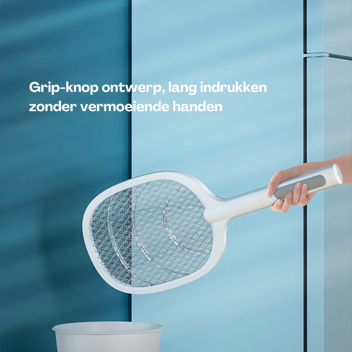 Livista® Elektrische Muggenmepper - 2-in-1 Multifunctioneel - Elektrische Muggenverdelger - Vangt Muggen met Paars Licht - Oplaadbaar via USB - Effectieve Muggen- en Insectenbestrijder