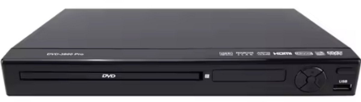 Livista DVD Speler Met HDMI - Full HD 1080P - Afstandsbediening - USB - HDMI/RCA - Zwart