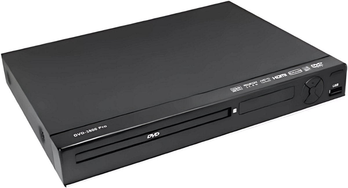 Livista DVD Speler Met HDMI - Full HD 1080P - Afstandsbediening - USB - HDMI/RCA - Zwart
