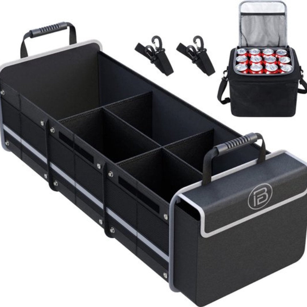Livista Kofferbak Organizer - Auto Organizer - Opbergbox - met koeltas - drie compartimenten
