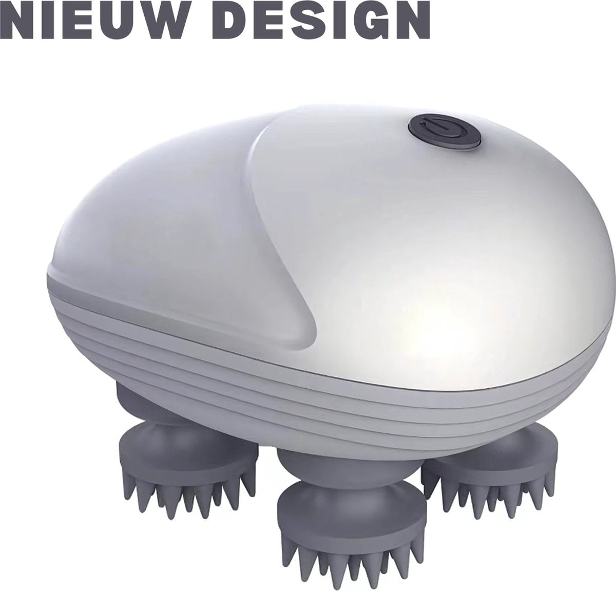 Livista Scalp Massager - Electric - Elektrisch - Hoofdmassage Apparaat - Hoofdmassagespin - Haar Olie Applicator - Hoofdhuid - Massage Borstel - PRO VERSIE