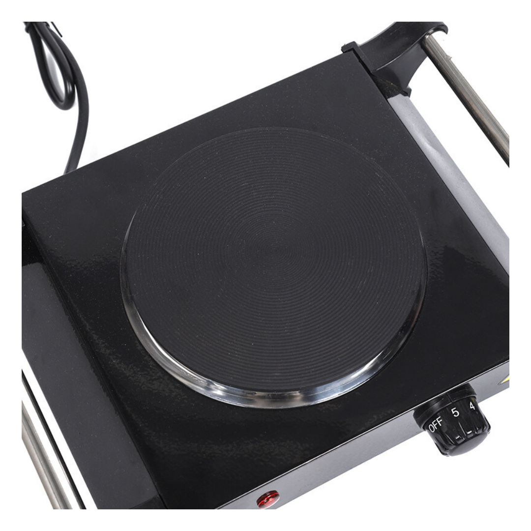 Livista® - Elektrische Kookplaat – 1 Branders – 1500W – Zwart – Compact en Krachtig