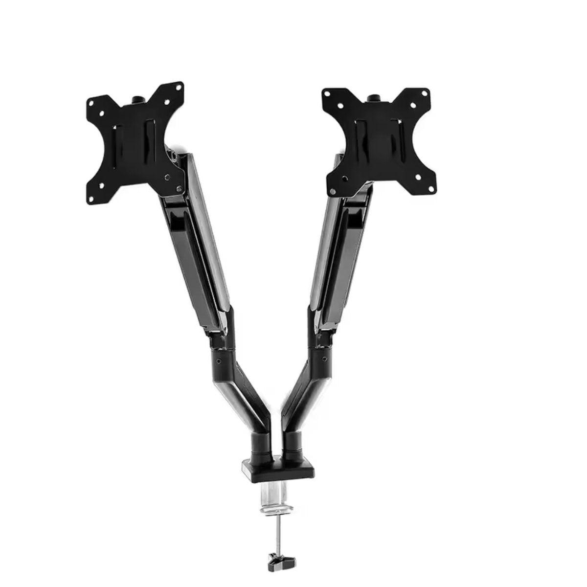 Truskore Dubbele Monitor arm - Monitor Beugel voor 13-32 Inch - Verstelbaar - Universeel - Zwart