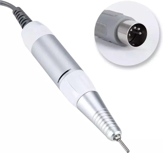 Livista® Nagelfreesmachine - Multifunctionele Elektrische Nagelfrees - 35.000 RPM Professionele Polijst en Verwijderingsmachine - Hoge Kwaliteit - Geschikt voor Handen/Voeten - Voetpedaalbediening - Wit