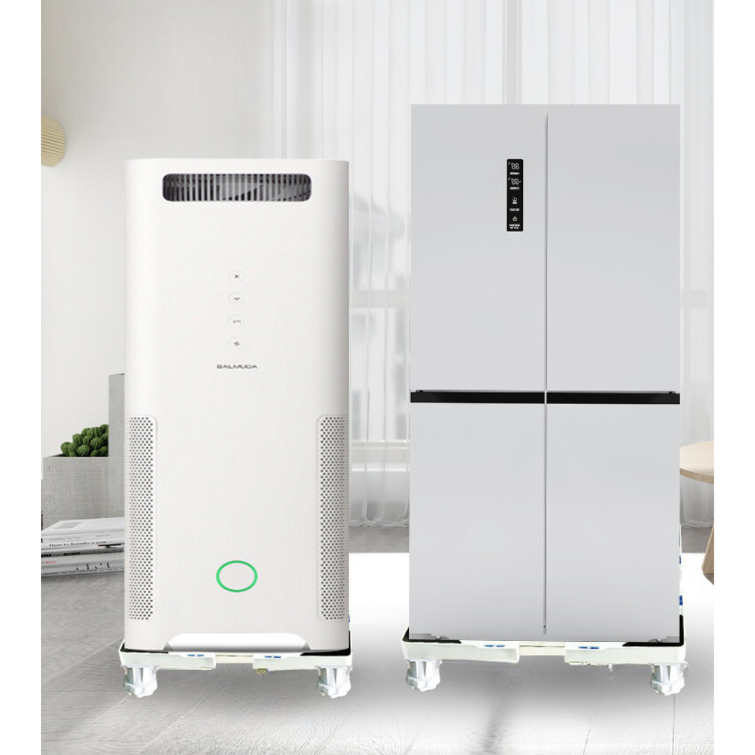 Livista® - Verstelbare Wasmachinestandaard - Wit - Max.300 kg - Geschikt voor Koelkast/Wasmachine/Droger/Vrieskast - Universele Standaard