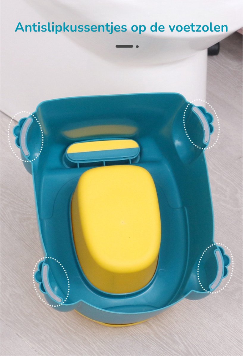 Livista® Kinderpotje - Dino Ontwerp - Potje met Deksel - Kinderen Plaspot - Comfortabel Baby Potje