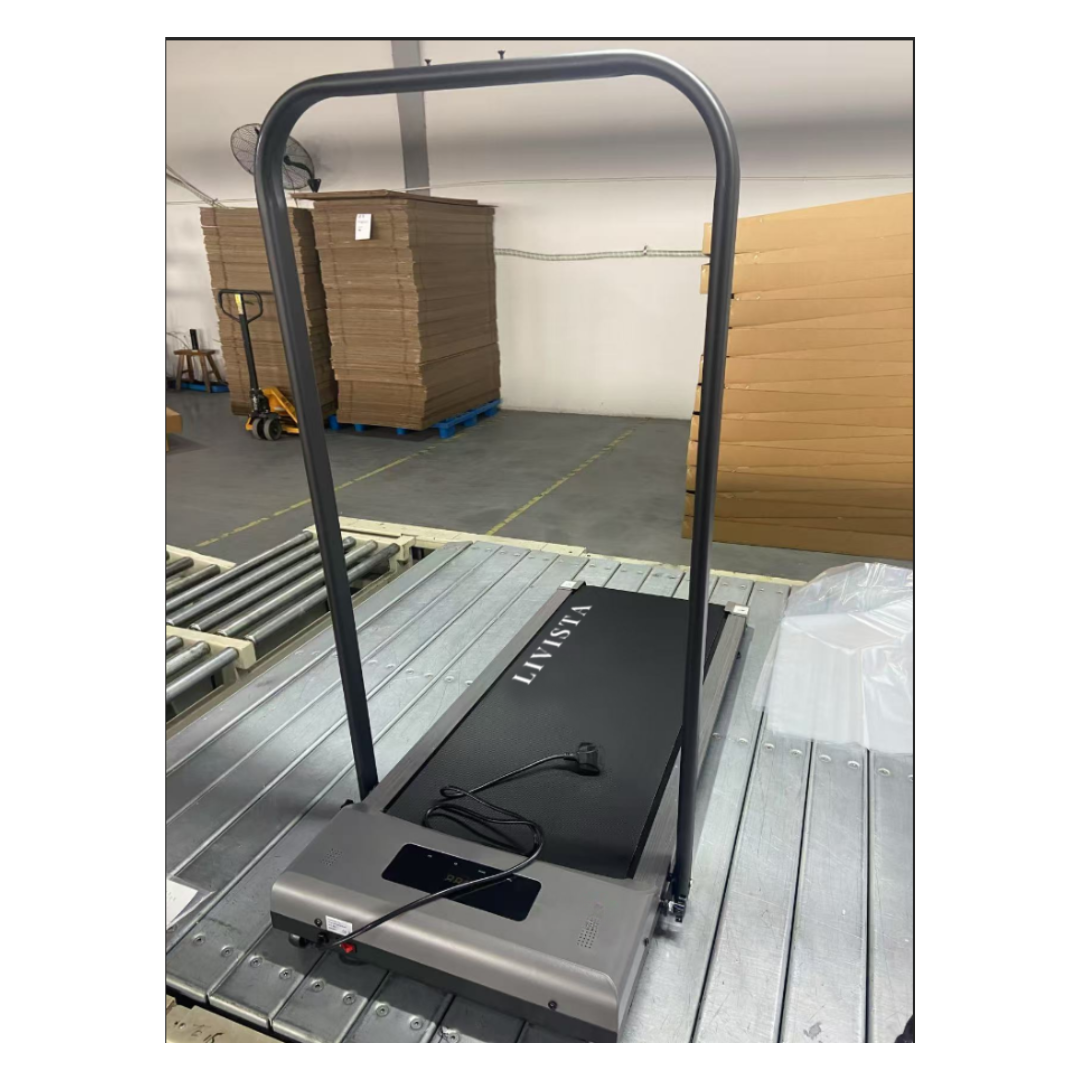 Livista Inklapbare Loopband – 1-8 km/h – Hometrainer voor Thuis – Wandel- & Hardloopband – LED Display – met Afstandsbediening – Compact & Stil