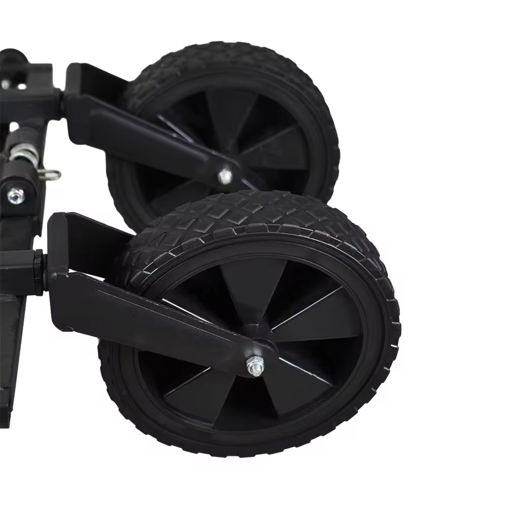 Livista ® - Bolderkar Opvouwbaar - Zwart - Verstelbaar - Draagvermogen 80KG - 115L - Krachtig & Compact - In de Aanbieding