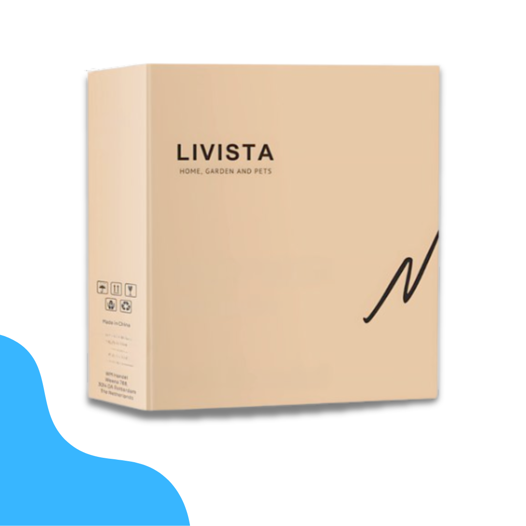 Livista Hondentrap met 4 Antislip Treden - Loopplank voor Honden en Katten - Lichtgewicht Houtlook - Stevig Hondentrapje - Draagvermogen van 60 KG