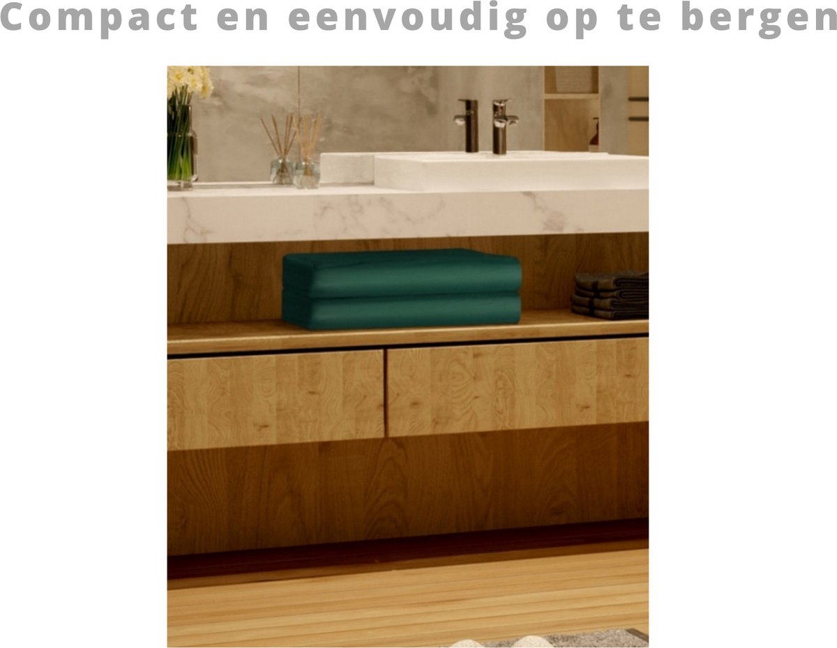 Livista Premium Luxe Opblaasbaar Bad (Groen) - Inclusief Luchtpomp