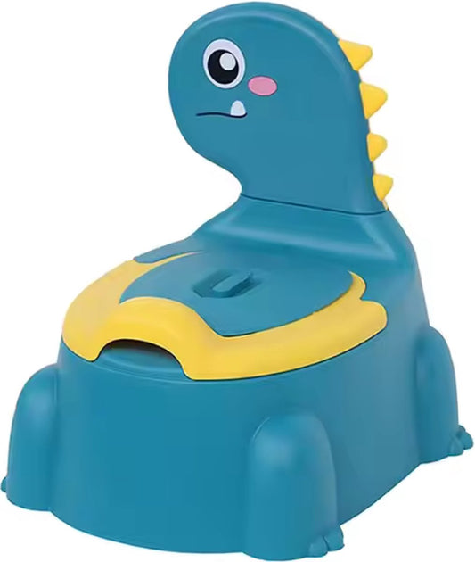 Livista® Kinderpotje - Dino Ontwerp - Potje met Deksel - Kinderen Plaspot - Comfortabel Baby Potje