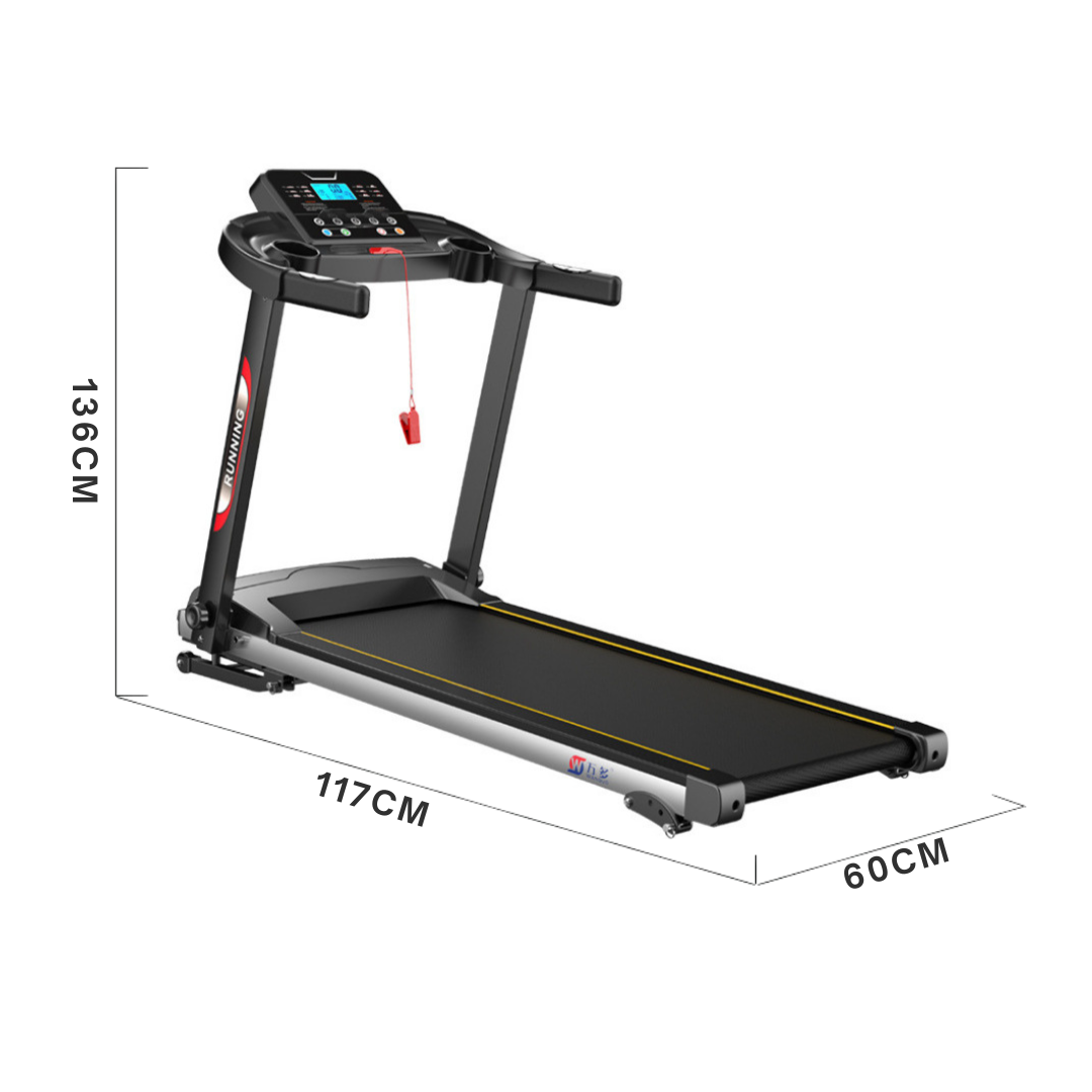 Livista Opvouwbare Loopband – Extra Brede Antislip-Loopband – Digitale Stille Motor – 6 Modi & 40 Voorgeprogrammeerde Trainingsprogramma’s – Verstelbare Hoogte – 6-traps Schokdemping – Tot 12km/u – 100kg Draagvermogen
