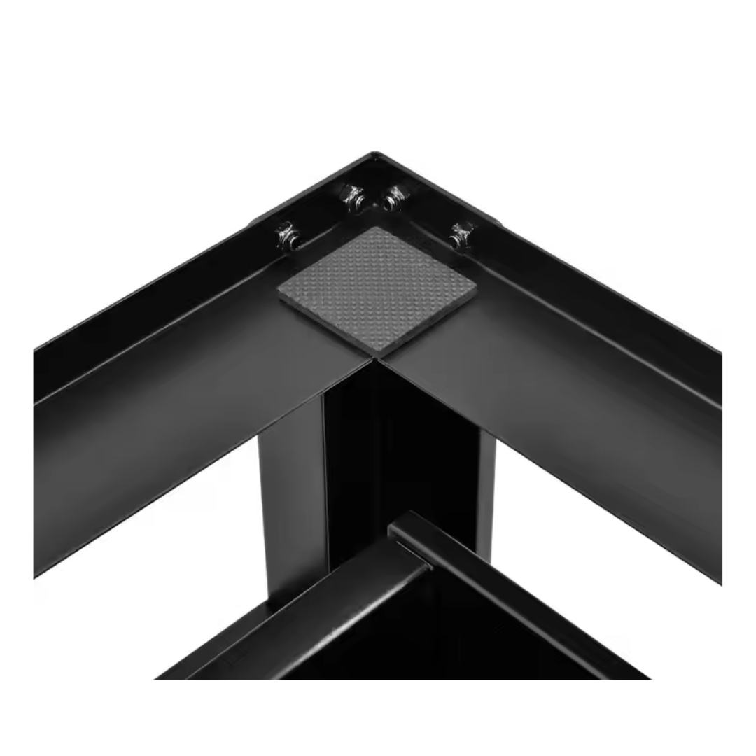 Livista Wasmachine onderkast met lades - Wasmachine kast - Opbergkast - Wasmachine onderkast - 63x54x31 cm - Zwart