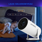 Livista Smart Mini Beamer – 4K Ondersteuning – Android 13 – WiFi 6 & Bluetooth 5.0 – Auto Keystone – Draagbare HD Projector – Voor Thuisbioscoop, Gaming & Presentaties – Geschikt voor IOS en Android – Wit