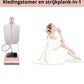 Livista Kledingstomer Met Strijkplank - 6 Standen - Stoomreiniger - Kleding Stomer - 2,5L Watercapaciteit - Stoomstrijkijzer - Handstomer - 1800Watt - Wit/Roze
