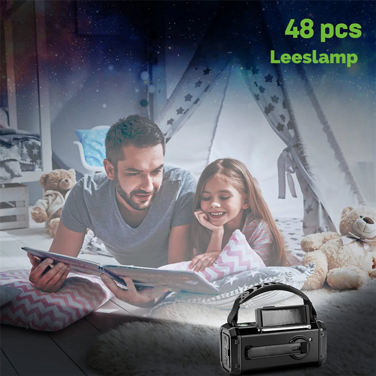 Truskore Noodradio - Solar Opwindbaar - 180 Uur Batterij - Noodpakket - Draagbare Radio - 20.000 mAh - Met Zonnepaneel