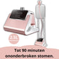 Livista Kledingstomer Met Strijkplank - 6 Standen - Stoomreiniger - Kleding Stomer - 2,5L Watercapaciteit - Stoomstrijkijzer - Handstomer - 1800Watt - Wit/Roze