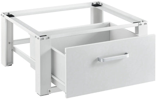 Livista Wasmachine onderkast met lades - Wasmachine kast - Opbergkast - Wasmachine onderkast - 63x54x31 cm - Wit