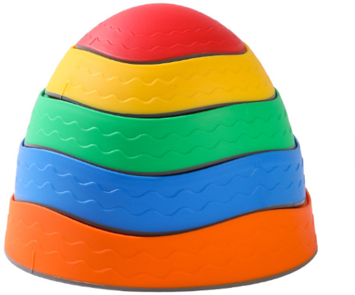 Livista Stapelstenen - Stapstenen - Rivierstenen - Voor Kinderen - Stepping Stones - Balansstenen - Balansspeelgoed - Heuveltoppen - Educatief/Montessori Speelgoed - Evenwicht