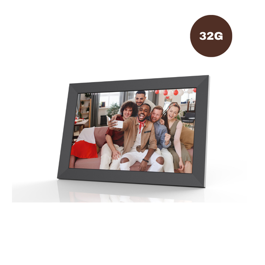 Livista Digitale Fotolijst – 32GB Geheugen – 10.1 inch – Frameo App –HD+ IPS Touchscreen – WiFi Fotokader – Zwart