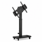 Livista  Verrijdbare TV Standaard – 90° Draaibaar – Horizontaal & Verticaal – Geschikt voor 26-60 Inch – Mobiele TV Vloerstandaard – In Hoogte Verstelbaar met Handslinger – Max. 70 kg – Met Remwielen