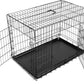 Livista® - Metalen Hondenkennel L – Inclusief PVC Lade – Met Handgrepen – 2 Deuren – Duurzaam en Praktisch – 92x63x57cm