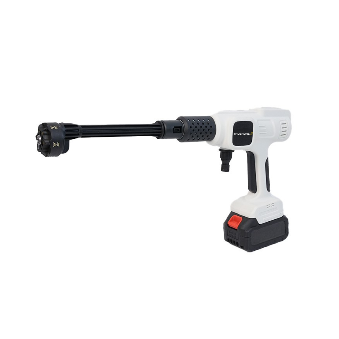 Truskore Hogedrukreiniger - Draadloze Hogedrukreiniger - Hogedrukspuit Auto & Terras - 2x 1500 mAh Accu - Met Opbergkoffer - Compact & Krachtig