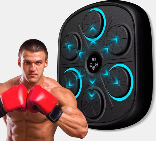 Truskore Smart Music Boxing Machine - 2025 model - Bluetooth Muziek - Vernieuwde Display - Verschillende Modussen - Boxing machine voor Volwassenen en Kinderen - Fitness - Boksmachine - Boxmachine