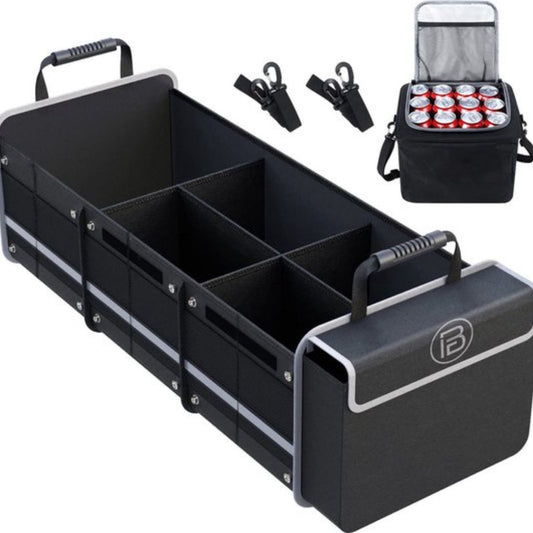Livista Kofferbak Organizer - Auto Organizer - Opbergbox - met koeltas - drie compartimenten