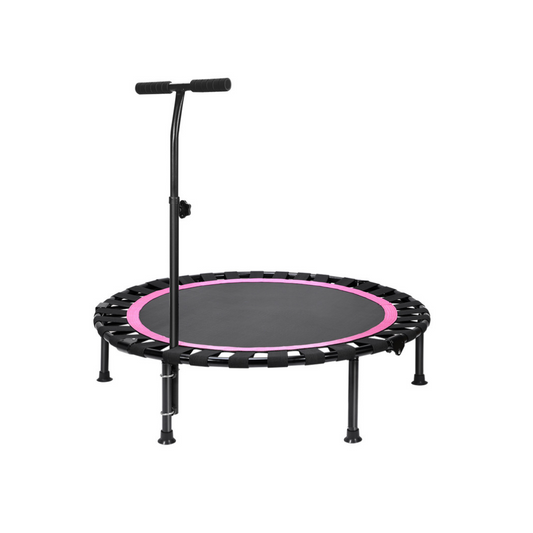 Livista® - Trampoline – Fitness en Springen – Ronde Trampoline voor Volwassenen en Kinderen – Diameter 100 cm – Max. 250 kg – Extra Stabiel