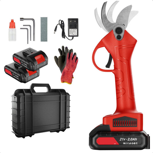 Truskore Elektrische Snoeischaar - Snoeischaar - 2 BAT - 25mm - 21V - ESG21V-2