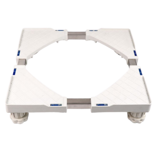 Livista® - Verstelbare Wasmachinestandaard - Wit - Max.300 kg - Geschikt voor Koelkast/Wasmachine/Droger/Vrieskast - Universele Standaard