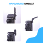 Livista Opvouwbare Boodschappentrolley – 47L – Driehoekige Trapwieltjes – Aluminium Frame – Max.45kg Draagkracht – Multi-opbergvak – Stevige Waterafstotende Tas
