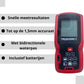 Truskore Professionele Laserafstandmeter - 120 Meter Bereik - Uitgebreide Meetopties