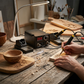 Livista Pyrografieset – Professionele Houtbrander Set – Met 2 Brandpennen – 21 Verwisselbare Brandpunten – 2 Penhouders – Voor Hout, Leer en kurk
