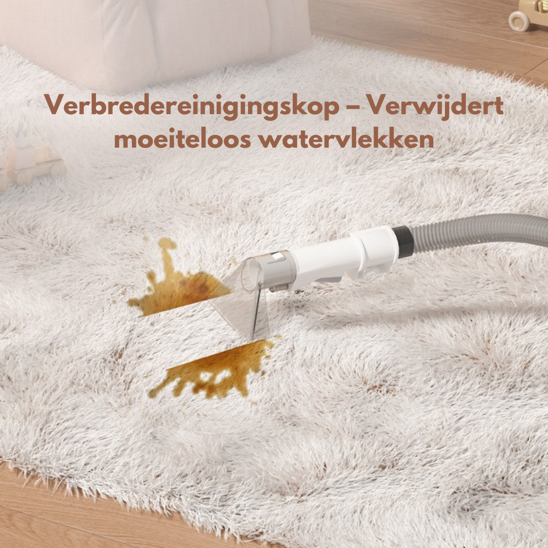 Livista® Vlekkenreiniger - 4-in-1 Tapijtreiniger - 3 Opzetstukken - Grote Watertanks - IPX4