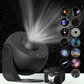 Livista® Wereld Sterrenhemel Projectielamp - 13 Astronomische Filmkaarten - Projecteert tot 26㎡ - Creatieve Nachtlamp - Verjaardagscadeau en Sfeerlamp - Sfeervolle Decoratie voor Slaapkamer - Zwart