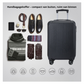 Livista® Kofferset - 3-delig - 35L handbagage + 65L en 100L ruimbagage - Lichtgewicht - Trolley - Zwart