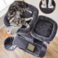 Livista Krabpaal voor zware katten - Hoge krabpaal - Krabpaal boomstam - Krabpaal voor grote katten - Kat toren - Krabpaal plafond - Stevige krabpaal - Krabpaal voor katten - XXL - Katten verblijf