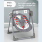 Livista® - Elektrische Wipstoel voor Baby's - BabySchommelstoel - Baby Swing - 5 Verstelbare Schommelniveaus - 3 Timerinstellingen - Intelligente Dubbele Bediening