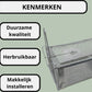 Livista Rattenval - Voor Rattenvergif - Rattenkooi - Rattenvangkooi - Voor buiten - Vangkooi - Kist - Ongedierte bestrijding - Muizenval - Voor Muizengif - Diervriendelijk - 42x14x11cm