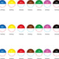 Livista labels Set - alle dagen - 7 rollen 500 etiketten per rol - Houdbaarheidsetiket