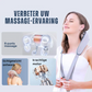 Livista Draagbare Nekmassageapparaat - Elektrische Nek- en Schoudermassage - Ontspanning en Pijnverlichting - Verwarming - Betere Bloedsomloop