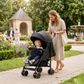 Livista Lichtgewicht Kinderwagen Buggy – Verstelbare Rugleuning 95°-175° – Compact en Comfortabel – 6-36 Maanden – Max. 15 kg– Zwart