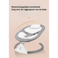 Livista® - Elektrische Baby Schommelstoel – Afstandsbediening – 3 Verstelbare Snelheden – Comfortabel en Stijlvol – Grijs – Met Zonnescherm – Afneembare en Wasbare Bekleding