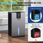 Livista Luchtontvochtiger voor Thuisgebruik – Met Luchtzuiveringsfunctie – 2.8L – Intelligente Vochtigheidsregeling – Laag Geluidsniveau – Automatische Uitschakeling bij Vol Waterreservoir – Geschikt voor Meerdere Kamers – Grijs