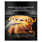Livista Airfryer XXL – 6L – 8 Programma’s – LCD Touchscreen – PFAS-vrij – 1400W – Zwart